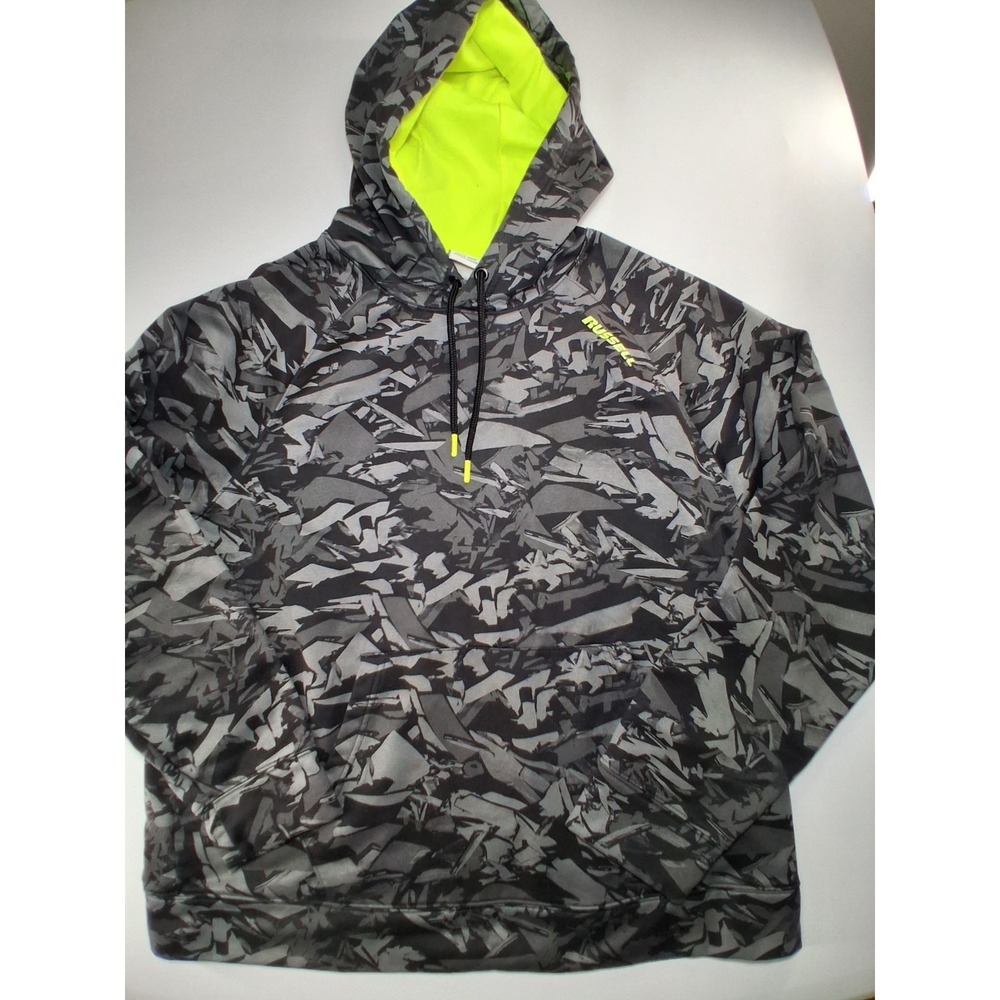 Russell Mens Camouflage Hoodie XL